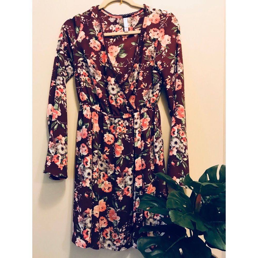 Xhilaration Floral Midi Dress